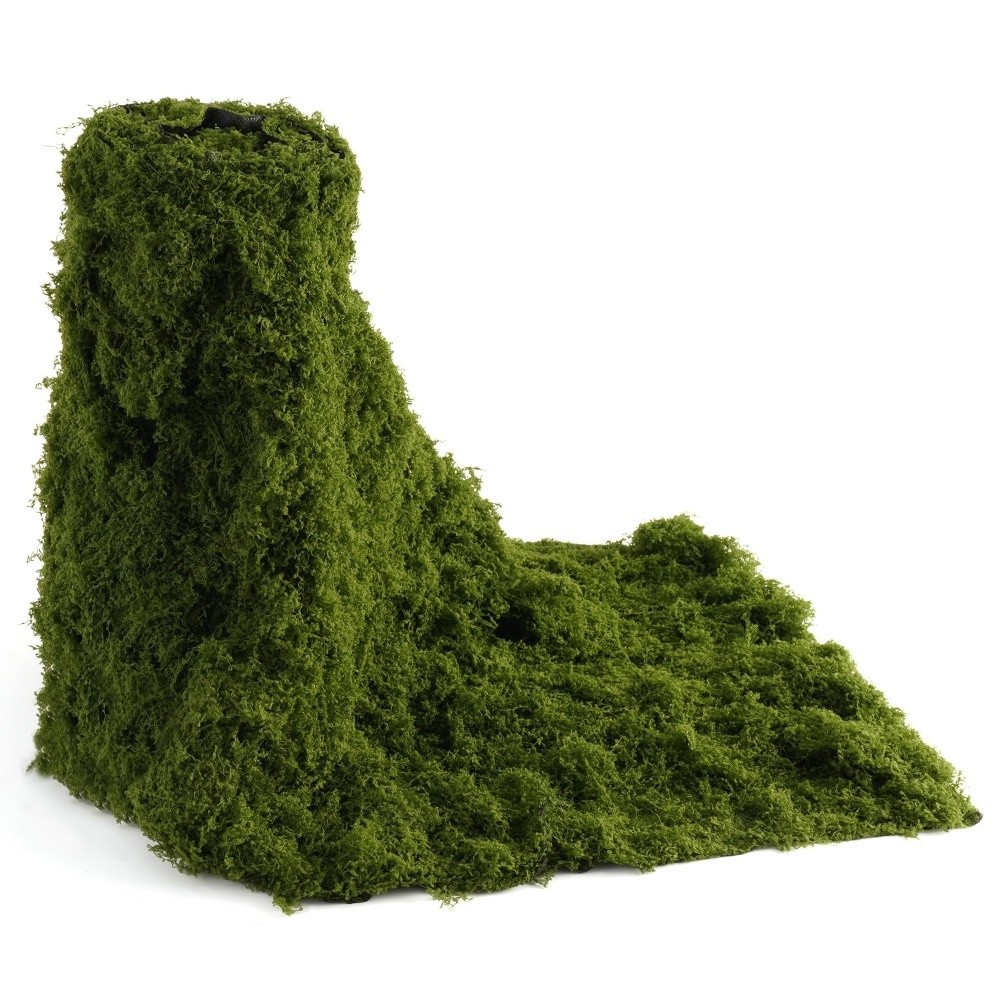 Sphagnum Moss Dry - Tapete de Grama Artificial DIY Durável,