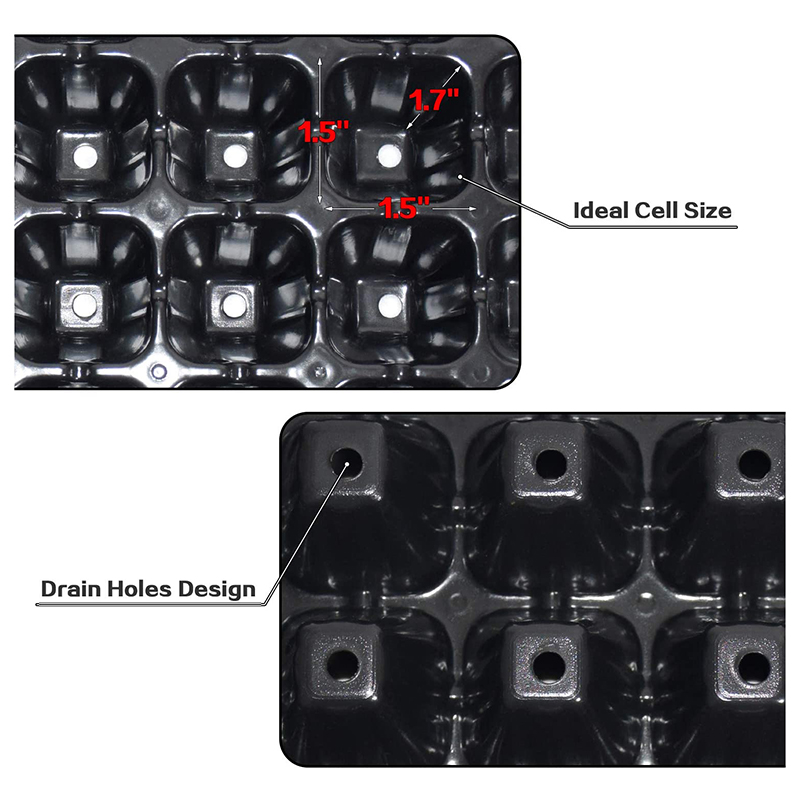 Propagation Tray 72 - Bandeja inicial de sementes VELIF-10 Pack,