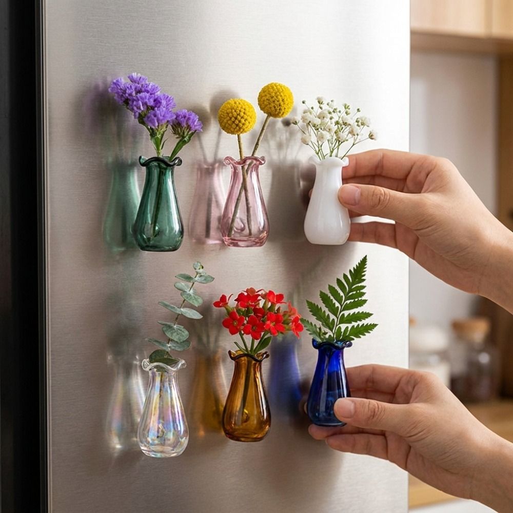 Propagation Station Vase - 6 Peças DIY Mini Vasos Magnéticos