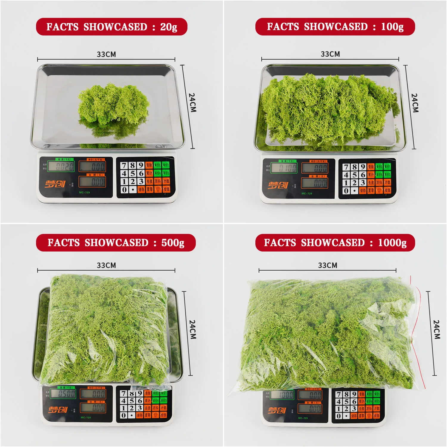 20-200g plantas verdes artific - Sphagnum Moss Dry avaliação e preço
