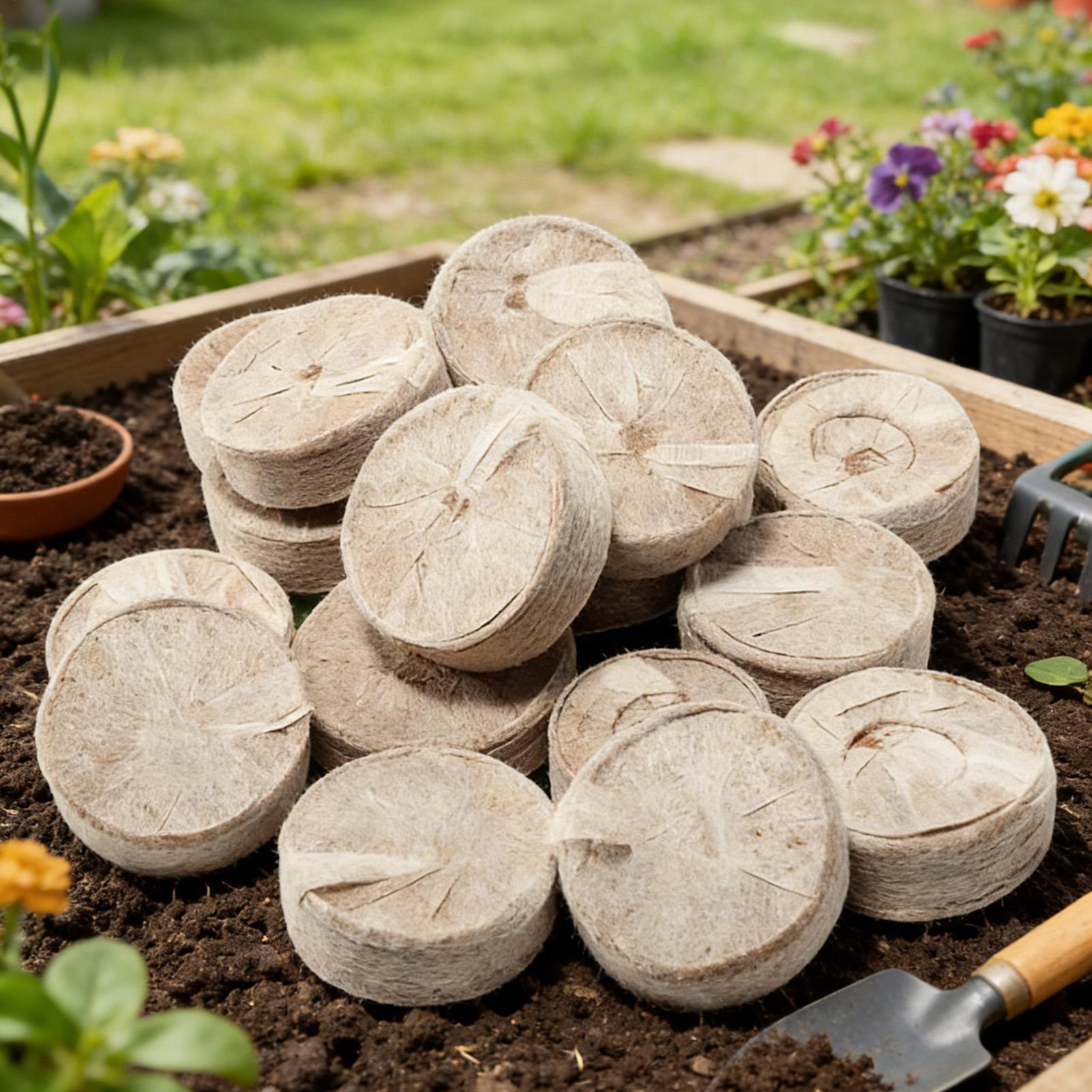 100 Peças de Bandejas de Mistu - Peat Pellet Tray avaliação e preço